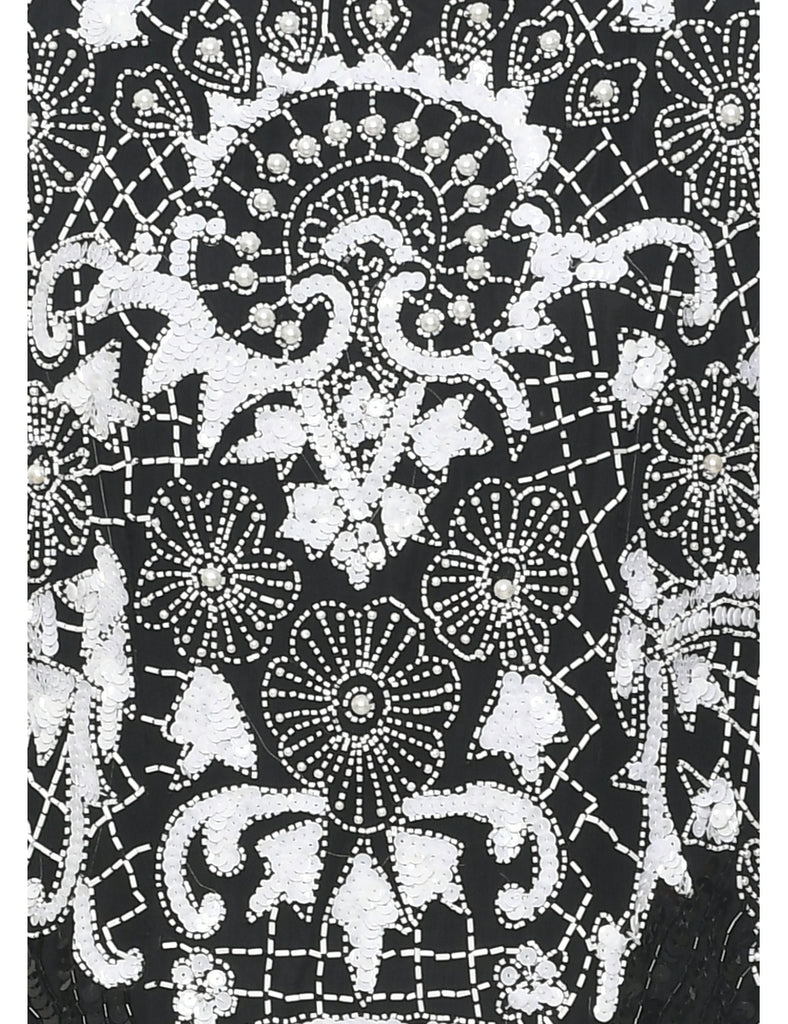 Embellished Party Dress - M