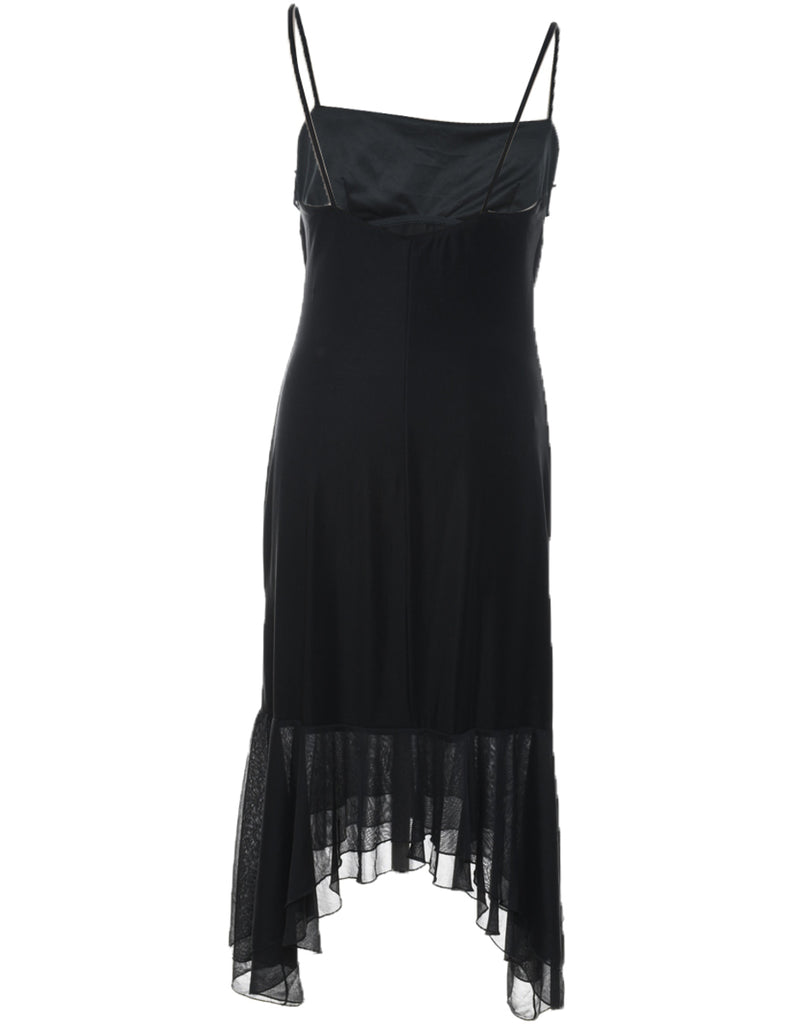 Embroidered Maxi Dress - L