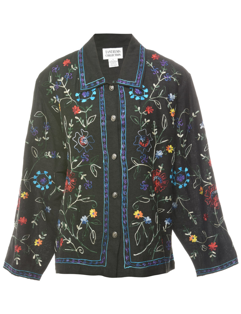 Embroidered Shirt - M