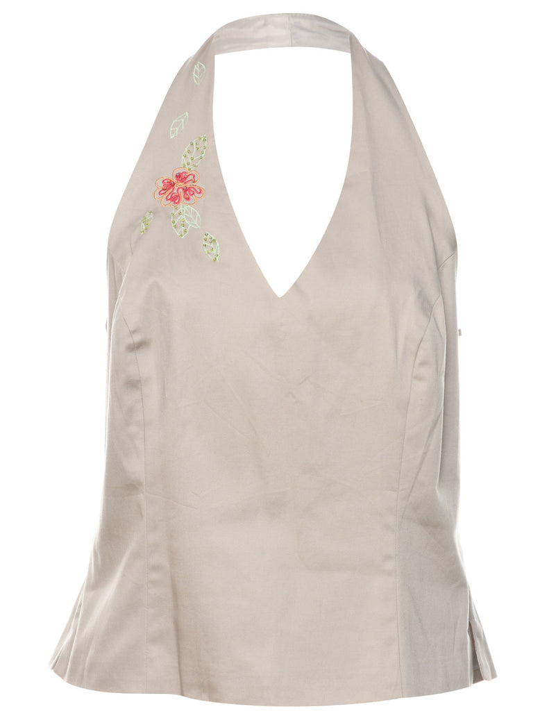 Embroidered Top - M