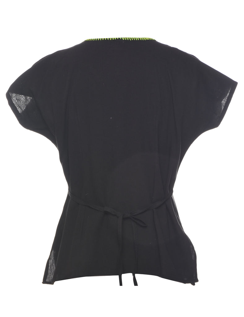 Embroidered Top - M