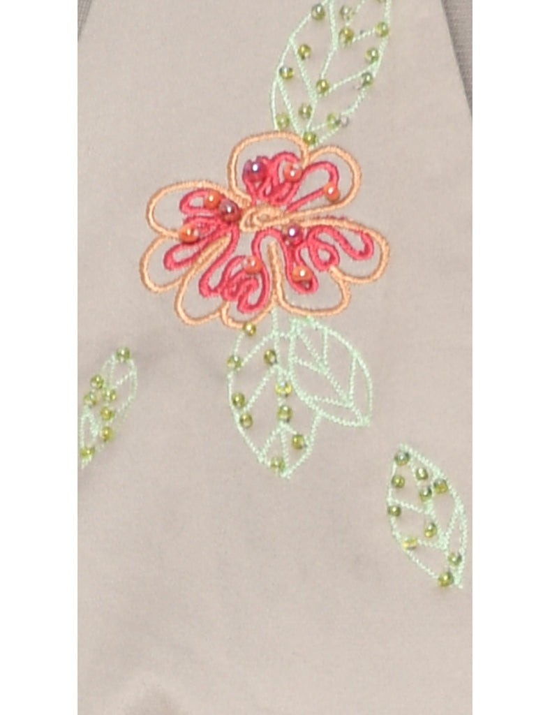 Embroidered Top - M