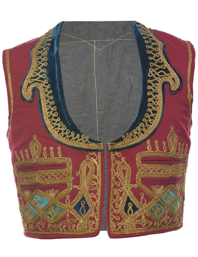 Embroidered Waistcoat - M