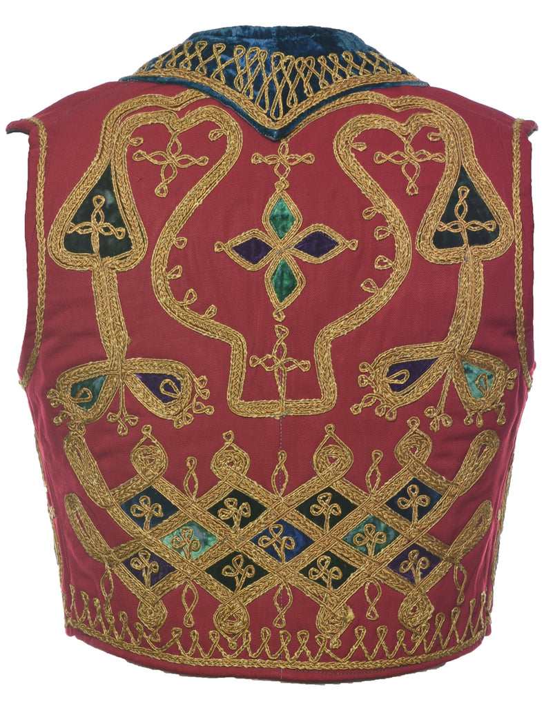 Embroidered Waistcoat - M