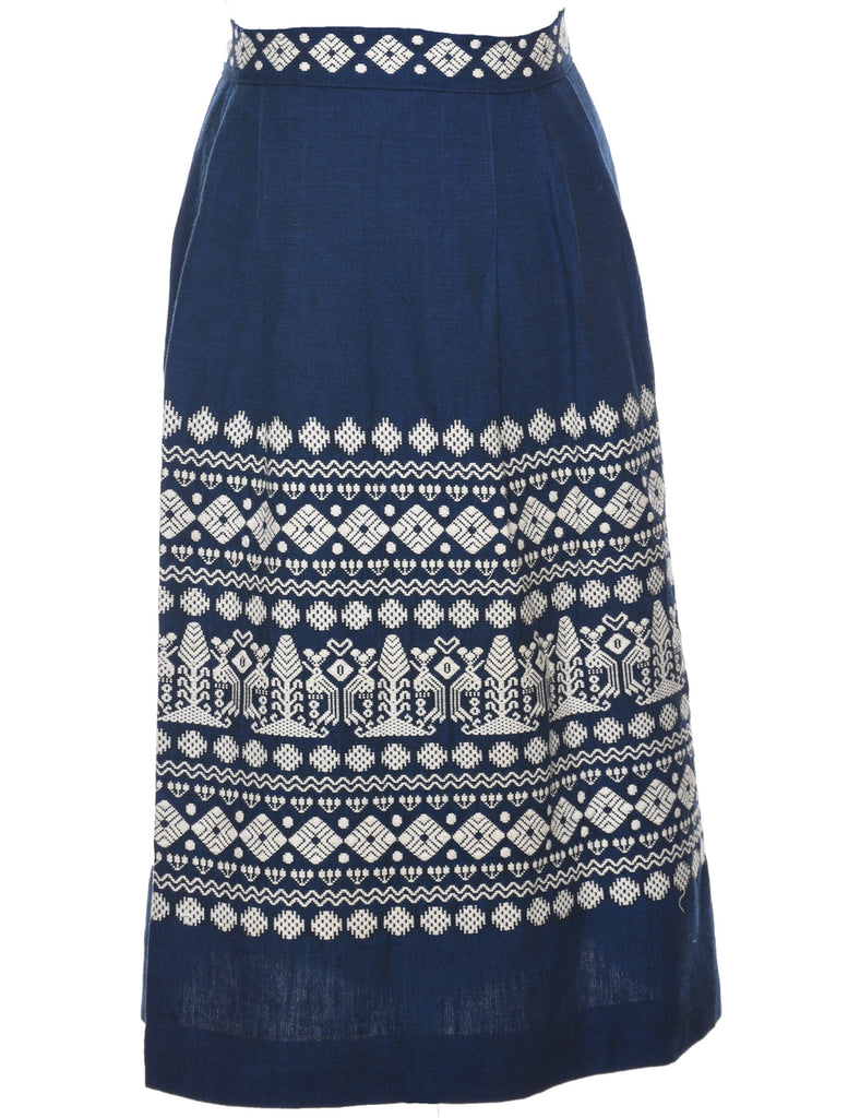 Embroidered Winter Skirt - M