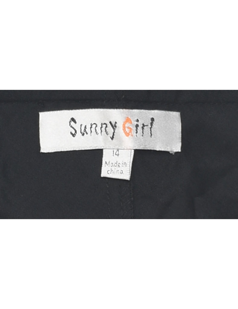 Embroidered Y2K Party Dress - M