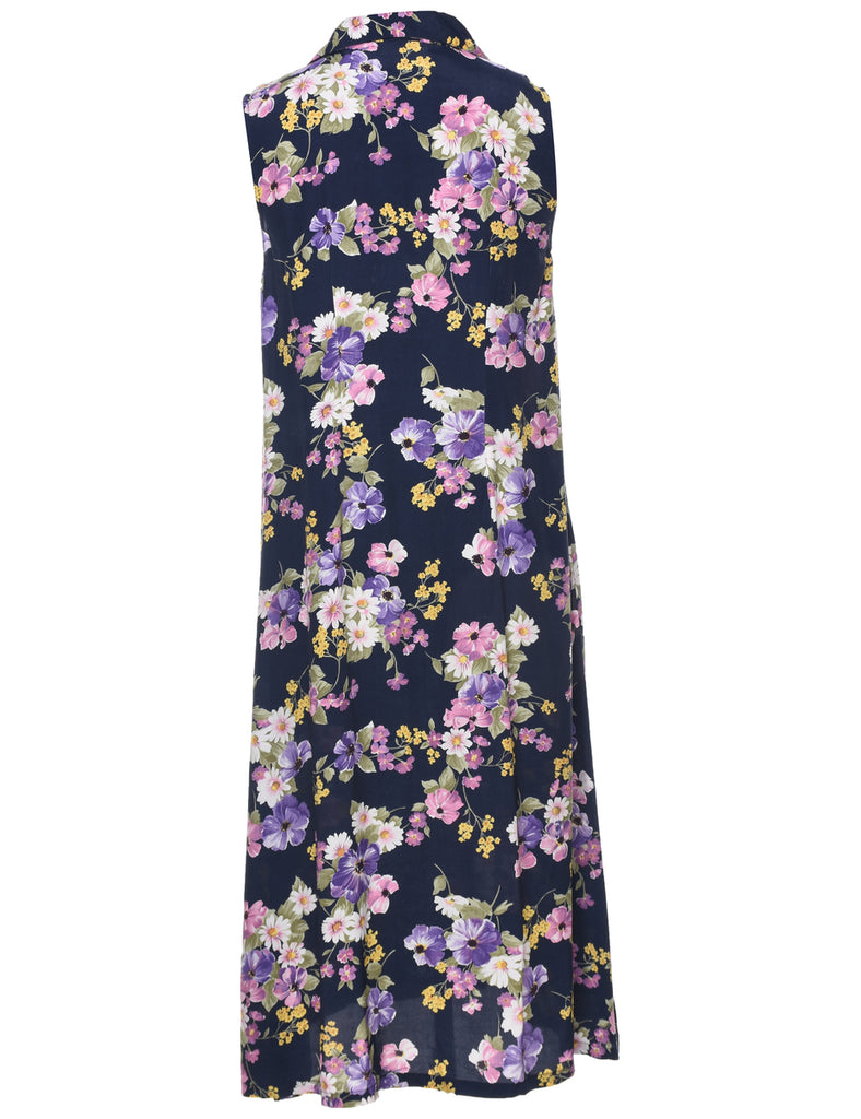Erika Floral Print Dress - M