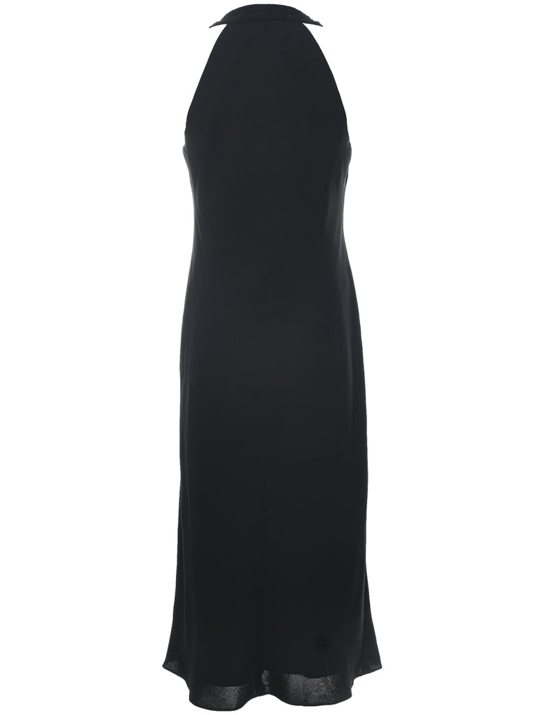 Evan Picone Black Evening Dress - M