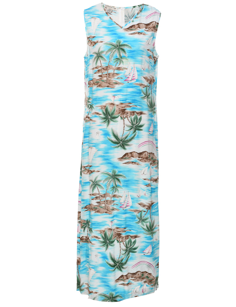 Evan Picone Maxi Dress - L