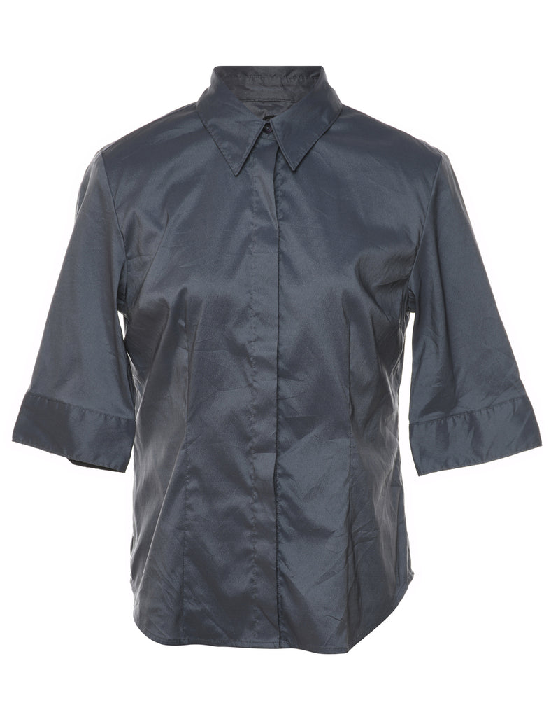 Express Dark Grey Blouse - M