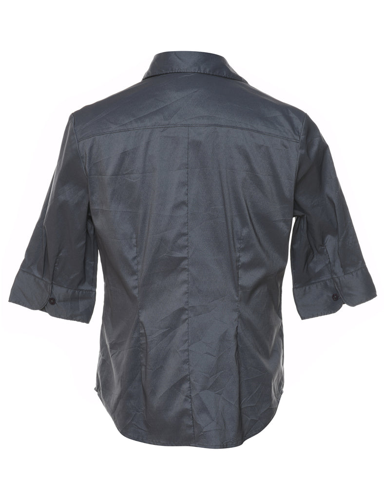Express Dark Grey Blouse - M