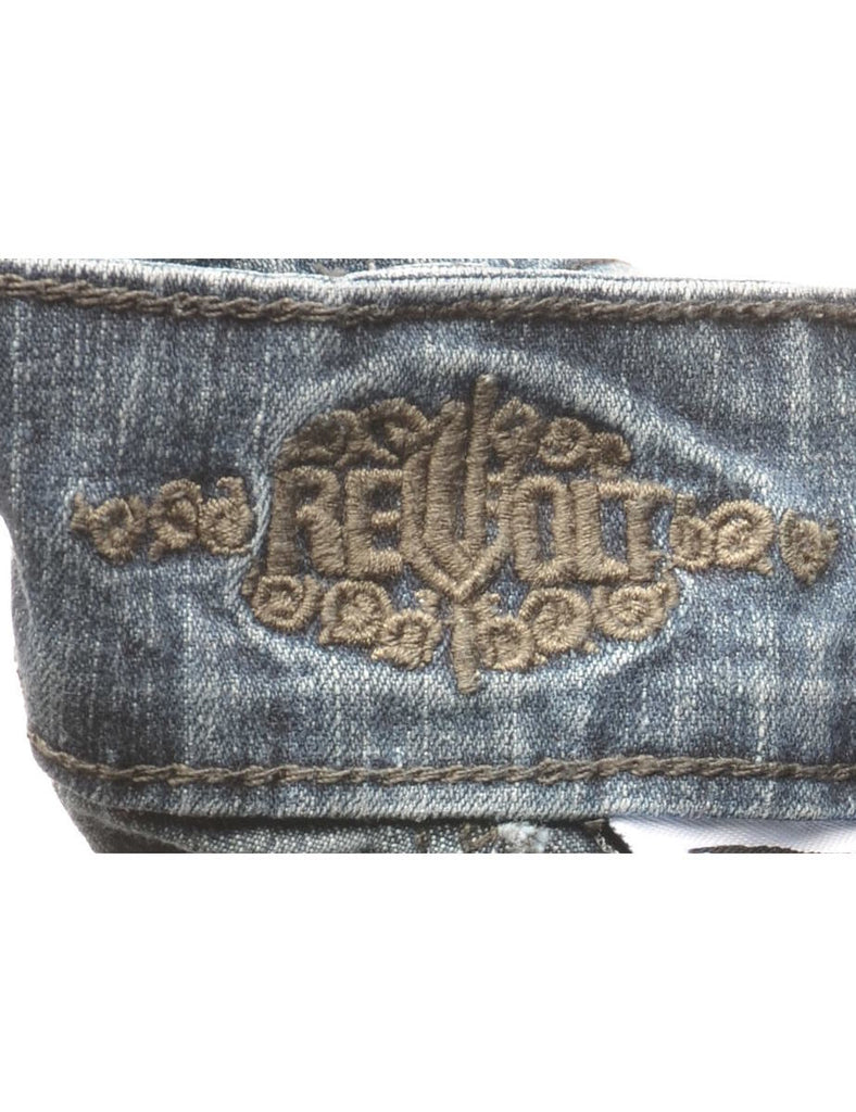 Faded Wash Classic Jeans - W38 L32