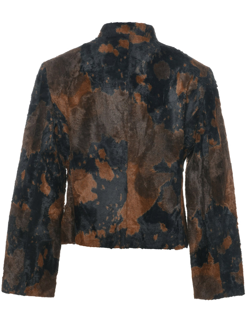 Faux Fur Jacket - M
