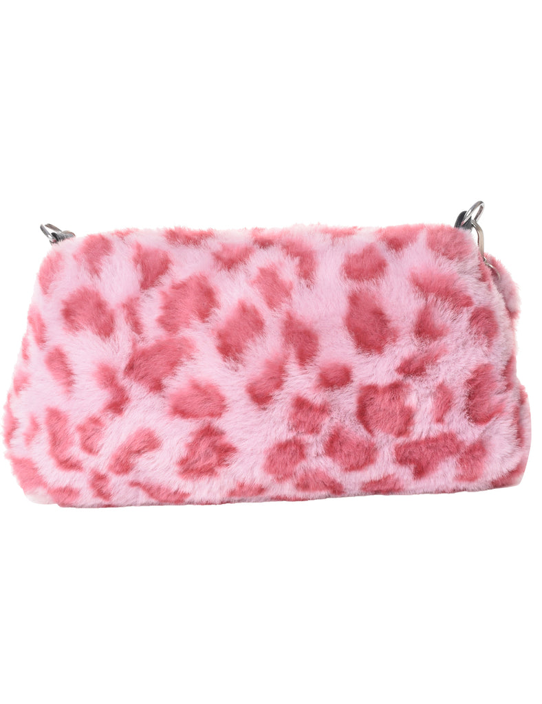 Faux Fur Y2K Style Handbag - S