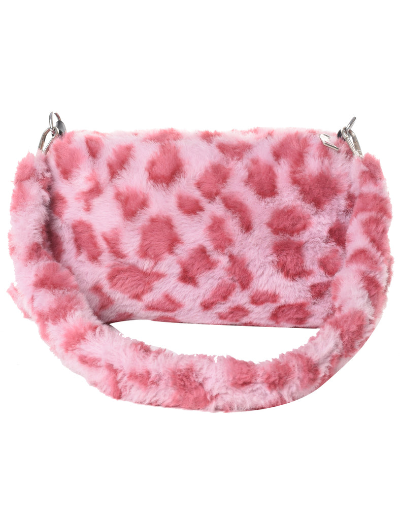 Faux Fur Y2K Style Handbag - S