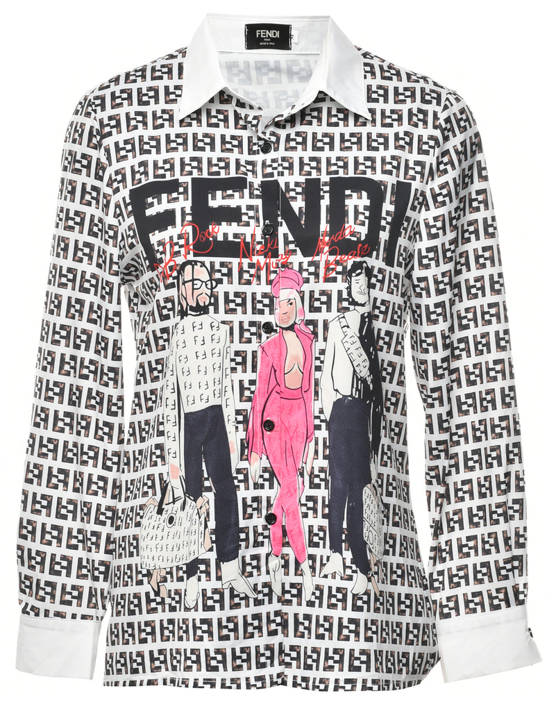 Fendi Button Front Shirt - M