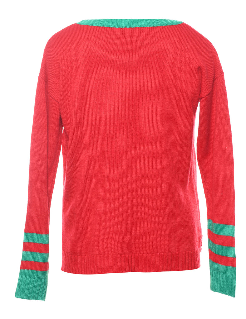 Festive Christmas Jumper - M