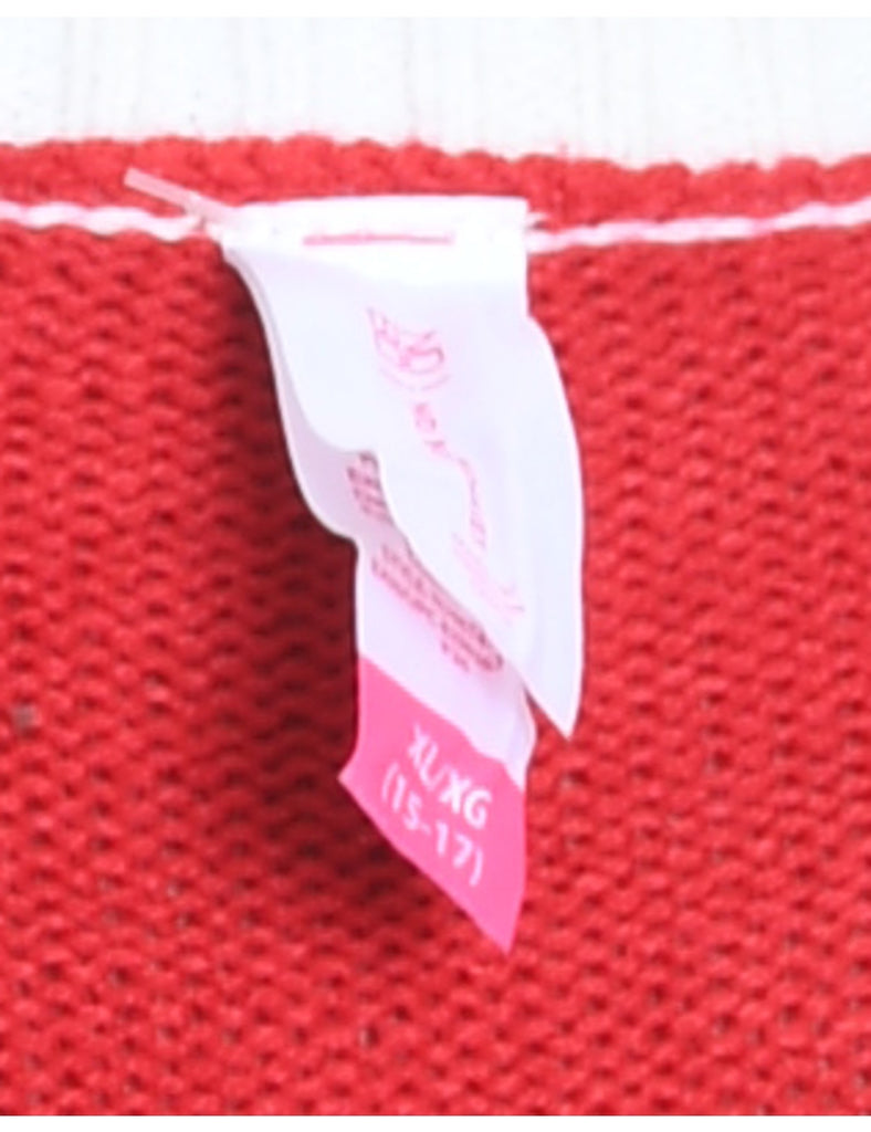 Festive Print Christmas Jumper - XL