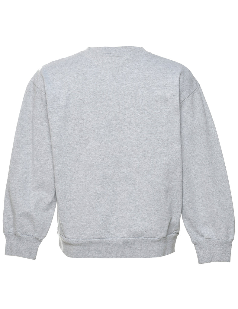 Festive Print Christmas Sweatshirt - L