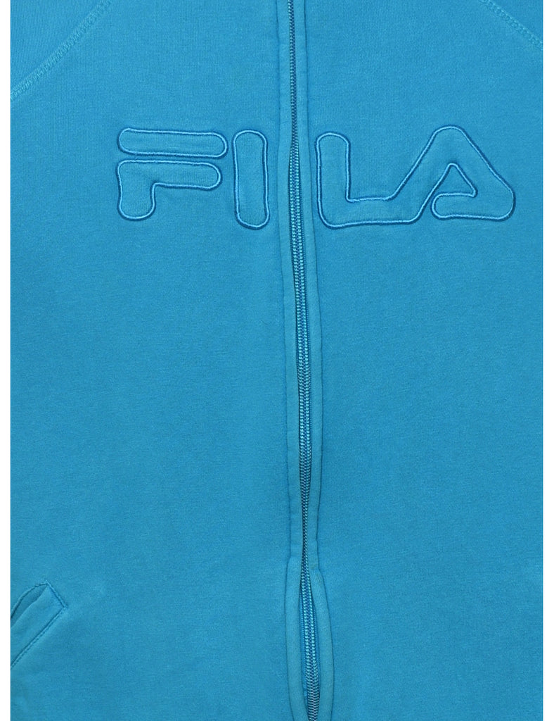 Fila Light Blue Classic Track Top - L