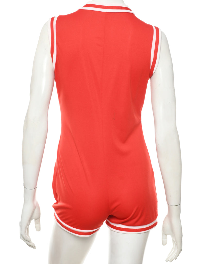Fila Red Playsuit - M