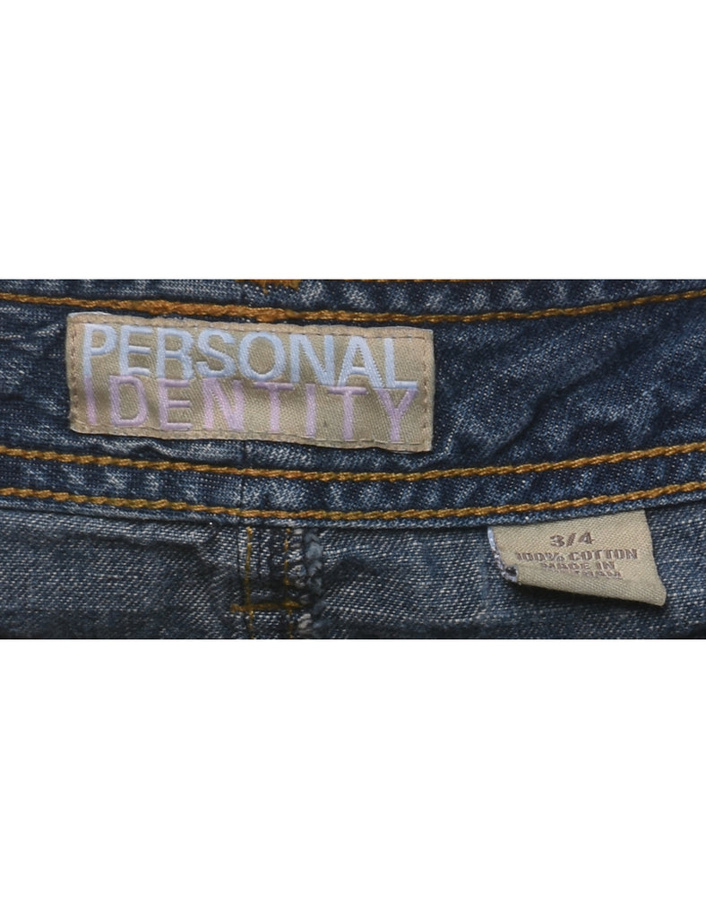 Fishtail Hem Denim Skirt - S