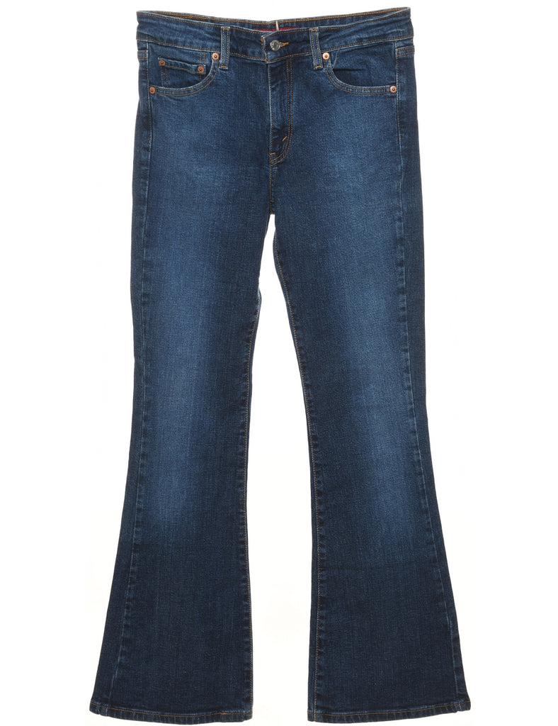 Flared Dark Wash Levi's Jeans - W31 L32