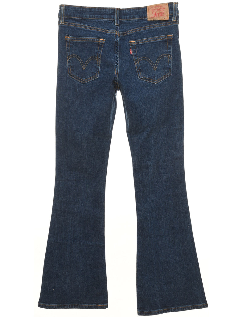Flared Dark Wash Levi's Jeans - W31 L32
