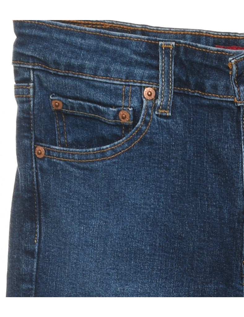 Flared Dark Wash Levi's Jeans - W31 L32