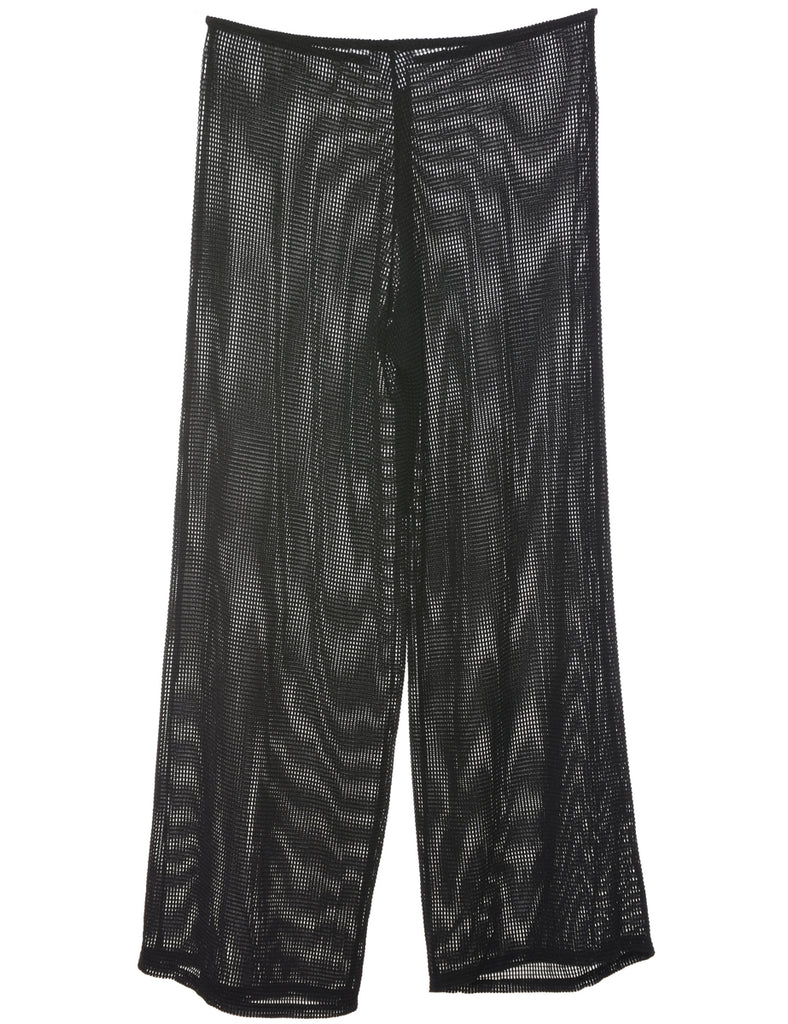 Flared Leg Sheer Trousers - W28 L29