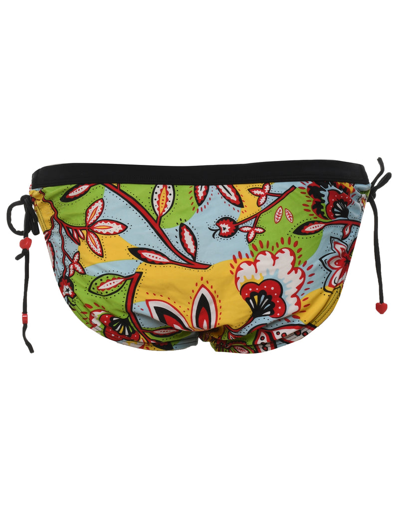 Flora Multi-Colour Bikini Bottoms - M
