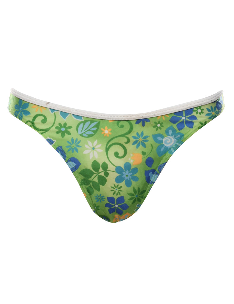 Floral Bikini Bottoms - M