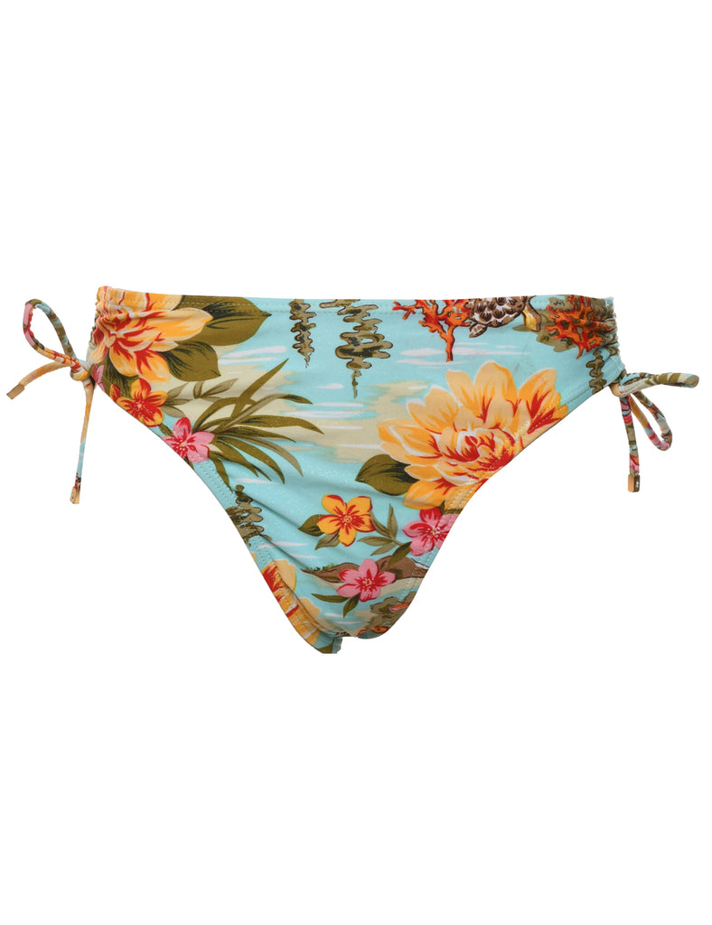 Floral Bikini Bottoms - M