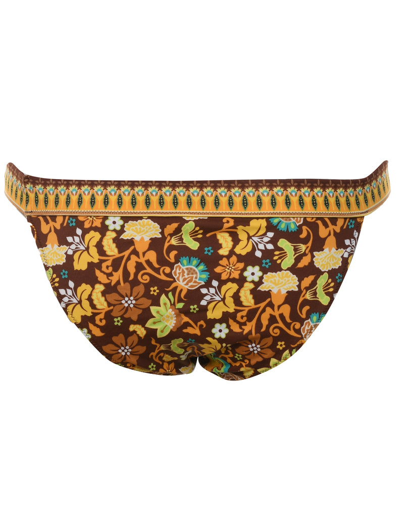 Floral Bikini Bottoms - L