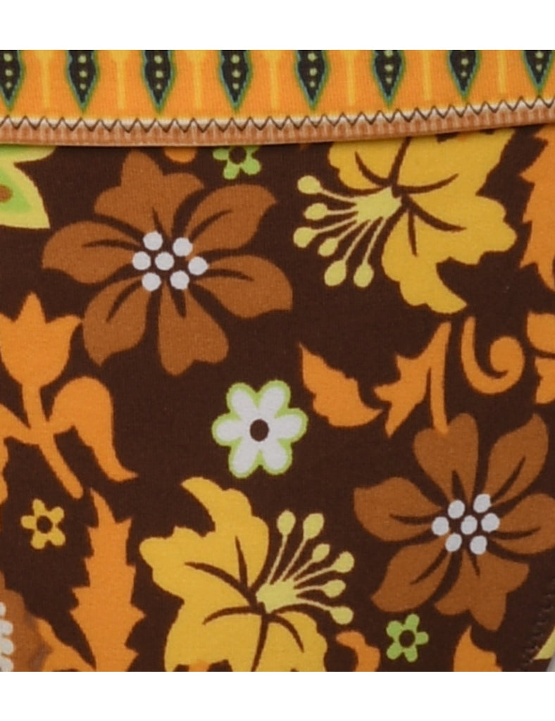 Floral Bikini Bottoms - L