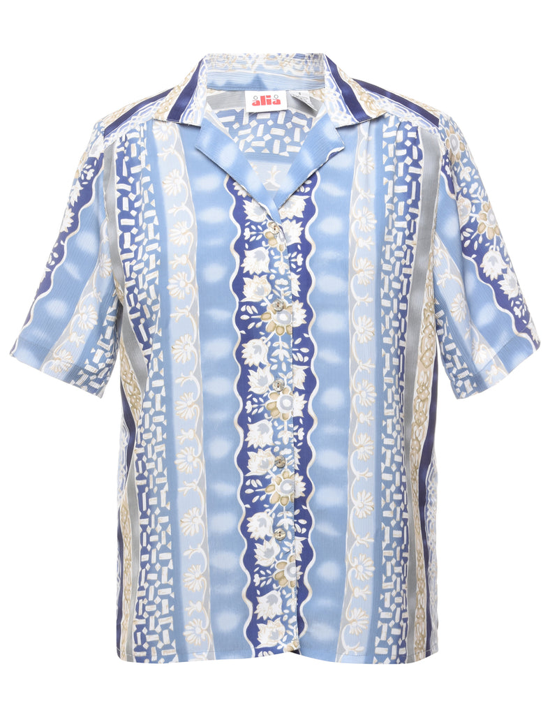 Floral Blouse - L