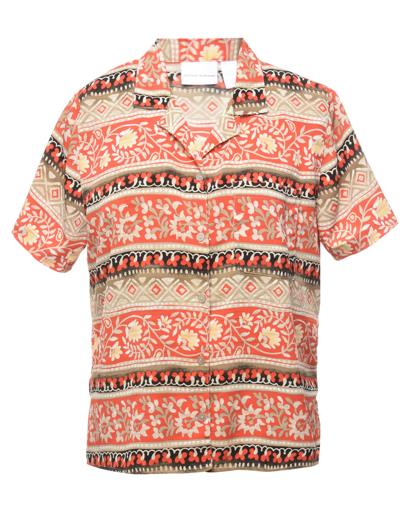 Floral Blouse - L