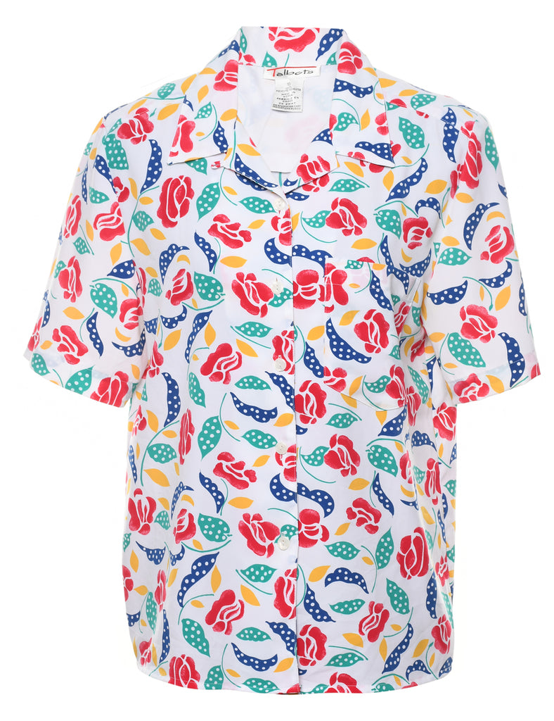 Floral Blouse - L