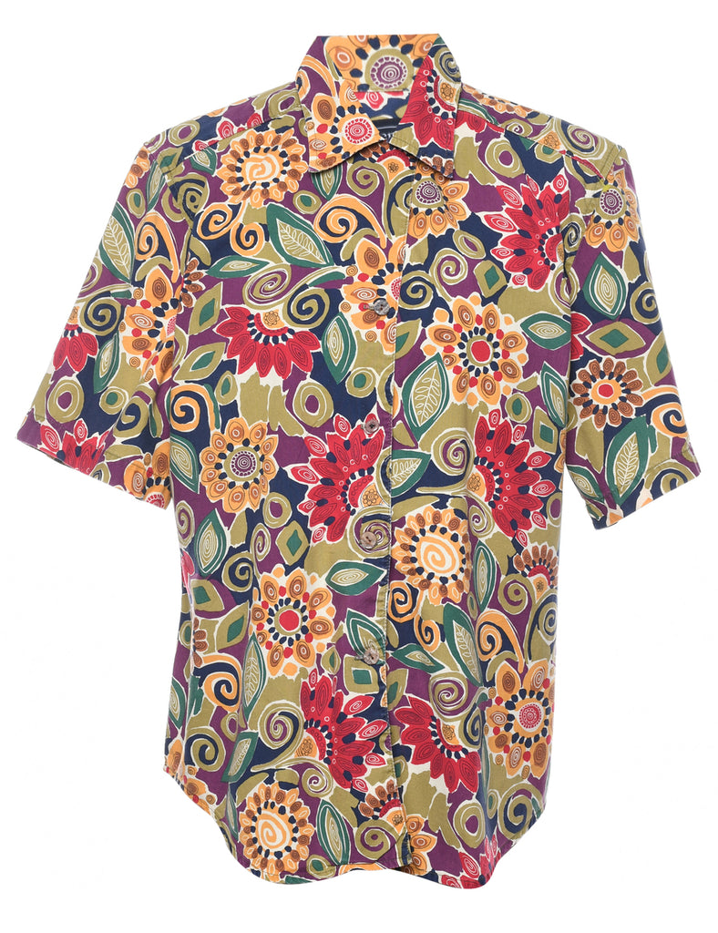 Floral Blouse - L