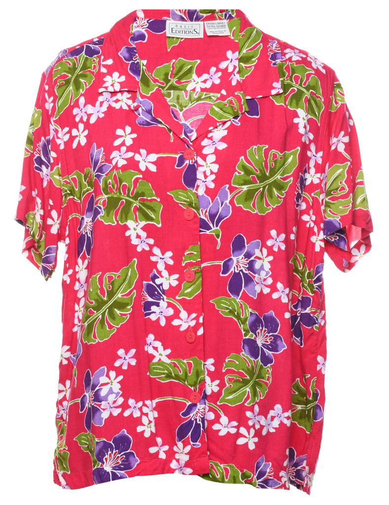 Floral Blouse - XL