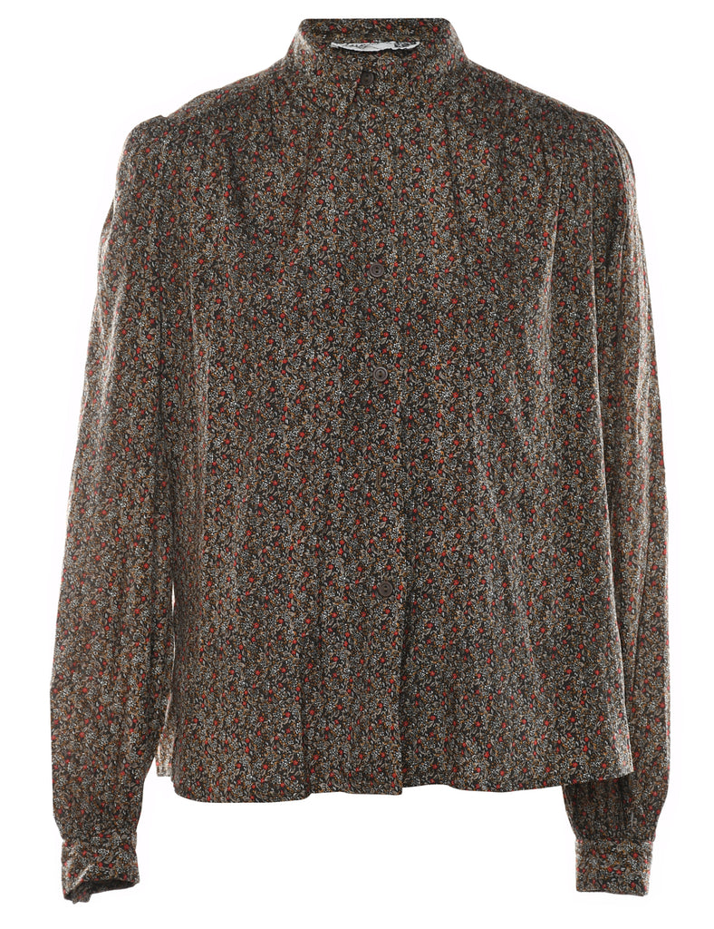 Floral Blouse - L