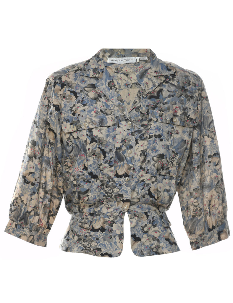 Floral Blouse - M