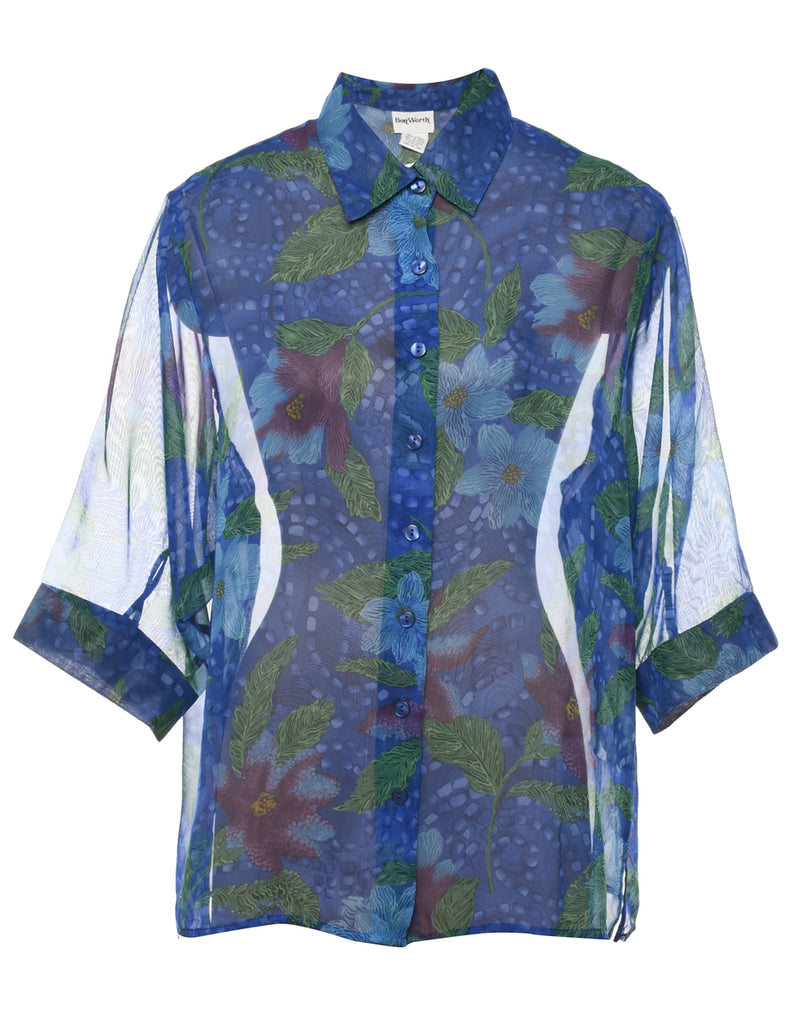 Floral Blouse - M