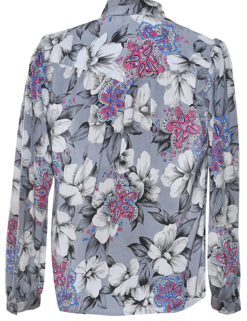 Floral Blouse - L