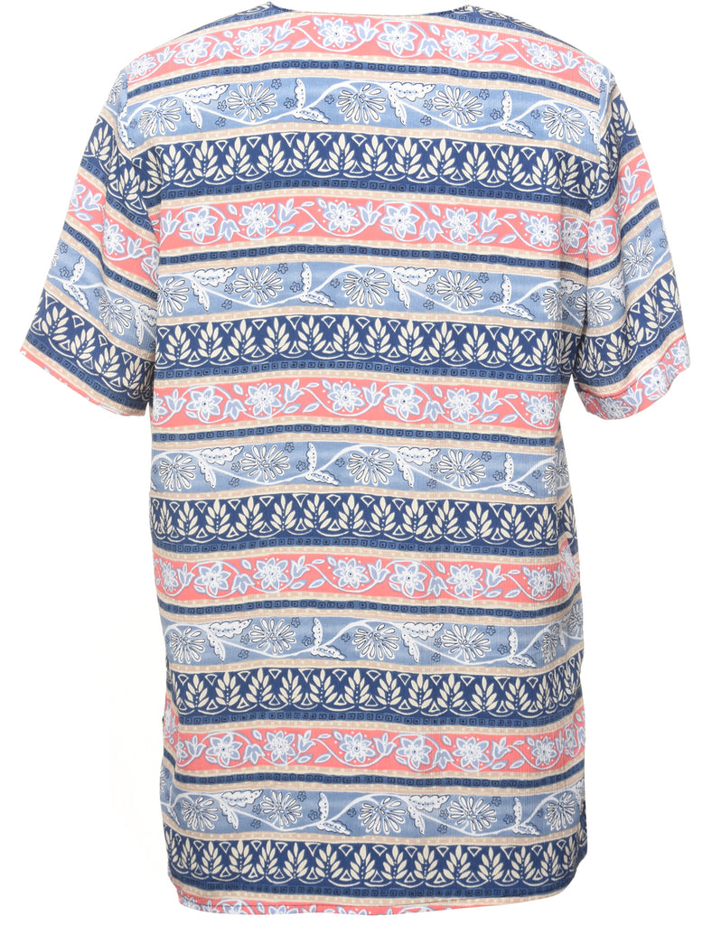 Floral Blouse - L