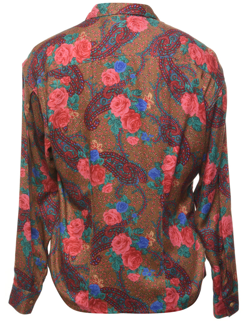 Floral Blouse - M