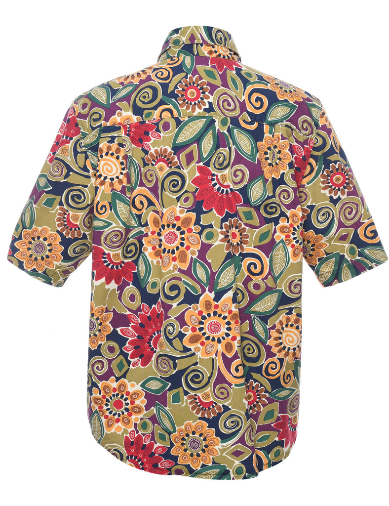 Floral Blouse - L