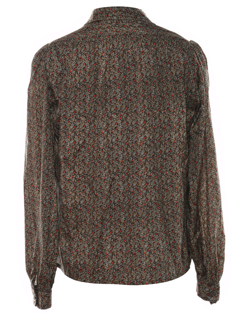 Floral Blouse - L