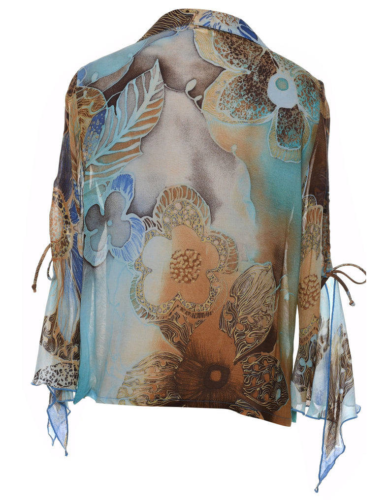 Floral Blouse - M