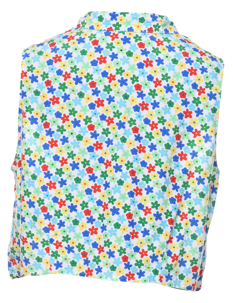 Floral Blouse - L